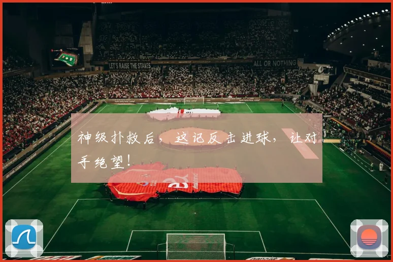 神级扑救后,这记反击进球,让对手绝望!